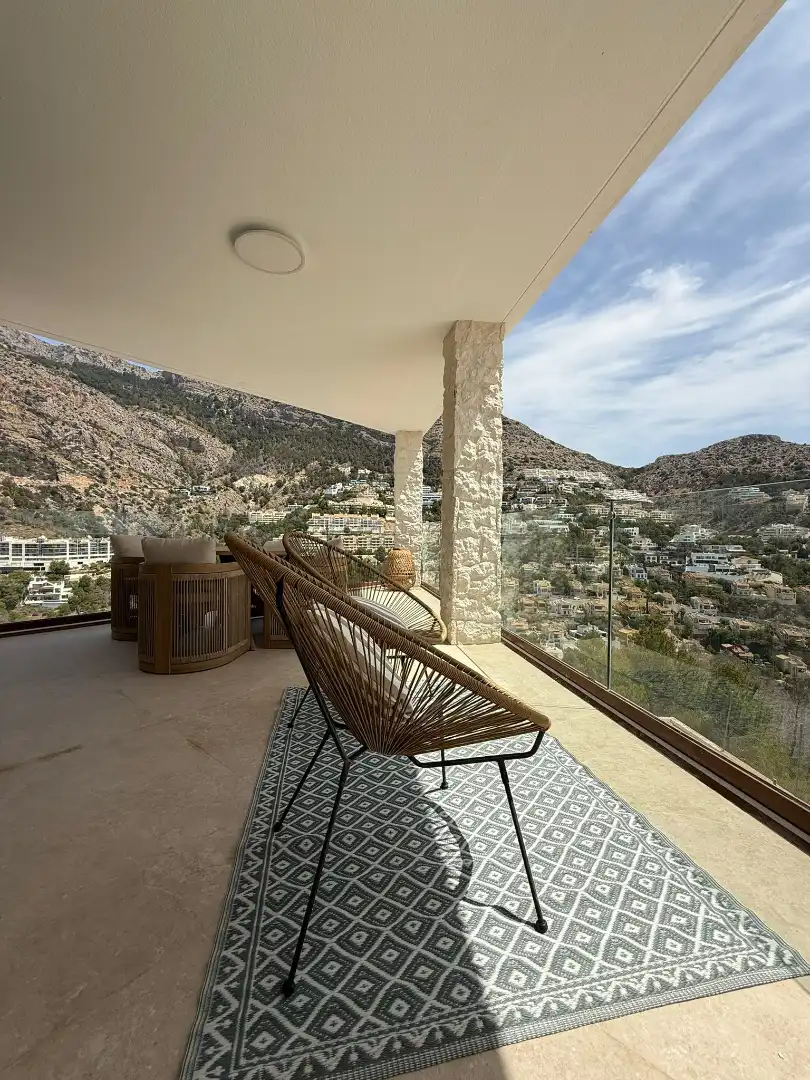 Terraza de Casa o chalet en venta en Altea con Aire acondicionado, Calefacción y Jardín privado
