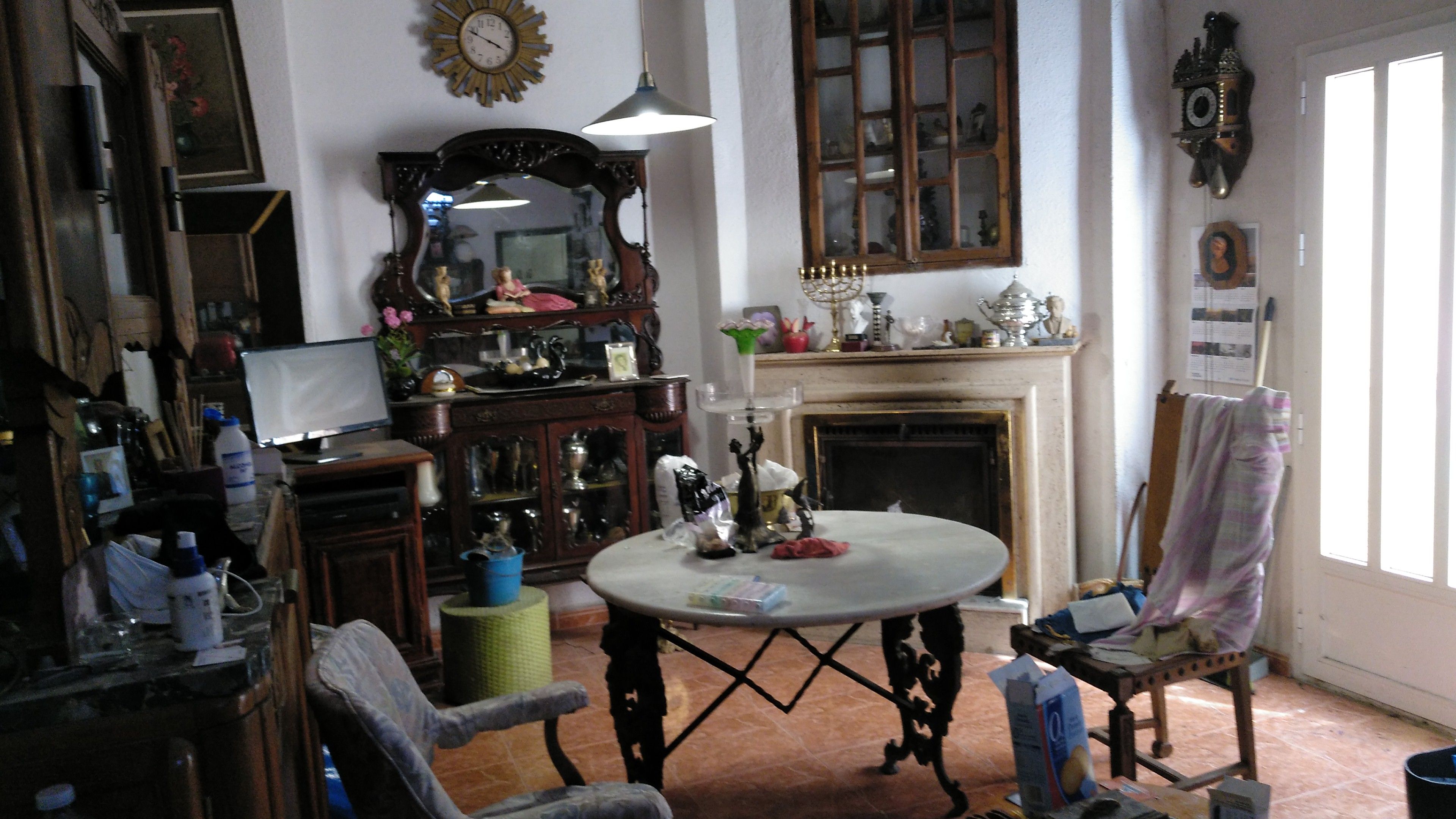 Sala d'estar de Casa o xalet en venda en  Murcia Capital amb Jardí privat, Terrassa i Traster