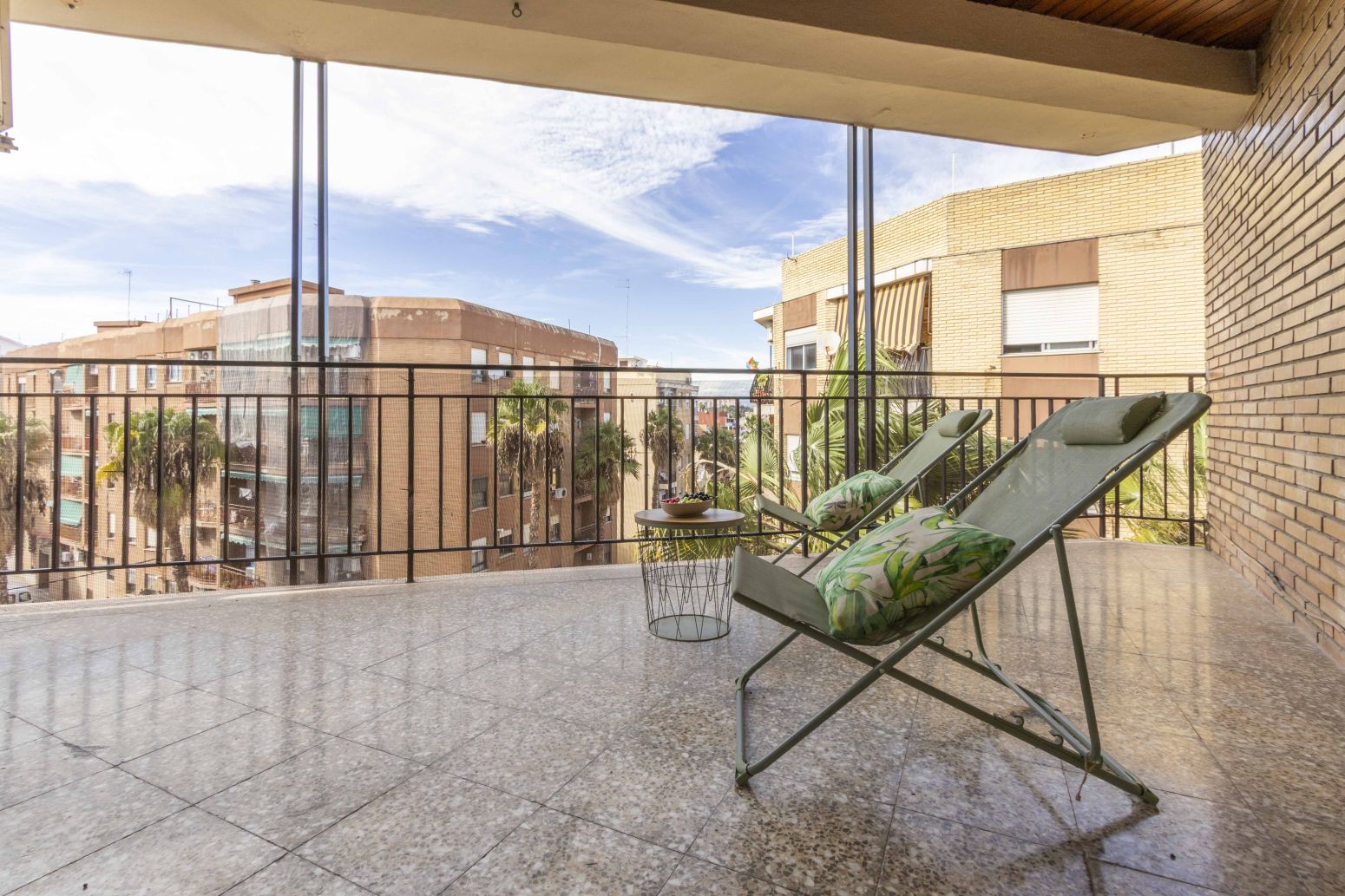 Terrace of Flat for sale in  Valencia Capital  with Balcony