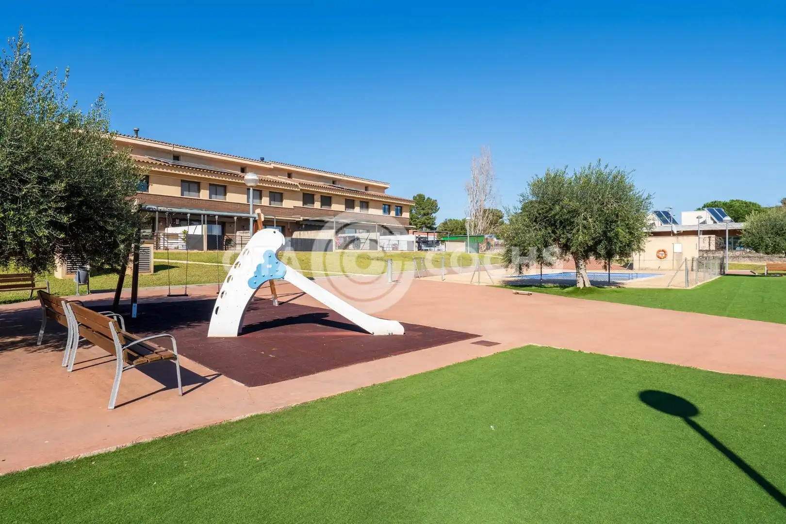 Exterior view of Detached homes for sale in Montbrió del Camp  with Air Conditioner, Private garden and Terrace