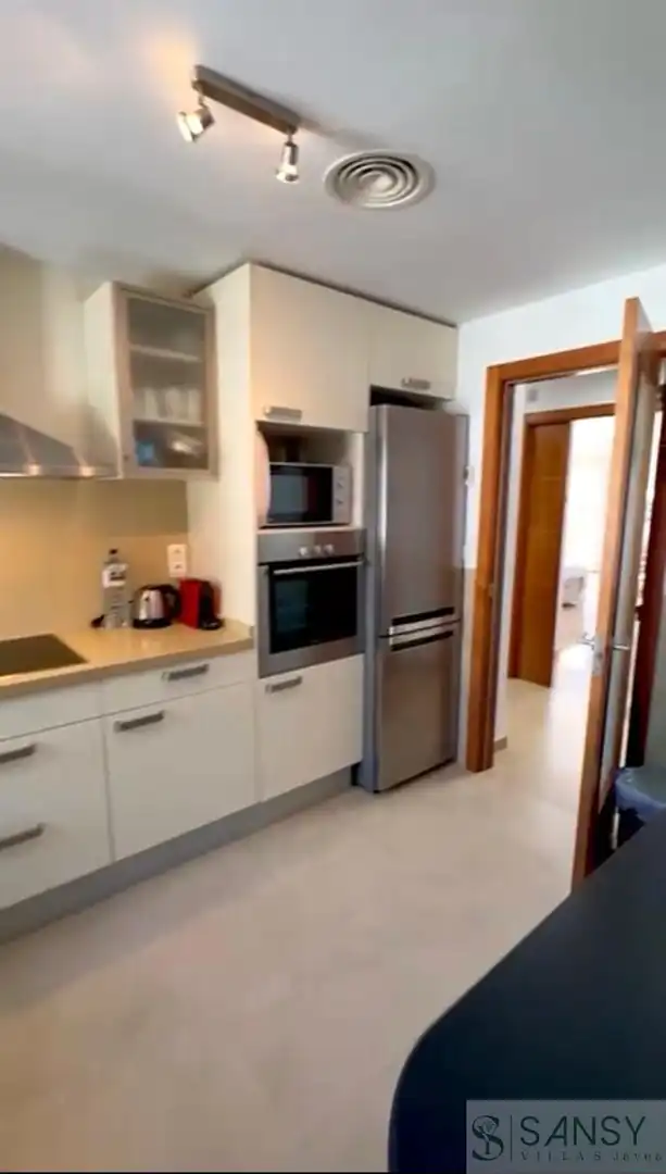 Cuina de Apartament de lloguer en Jávea / Xàbia amb Aire condicionat, Calefacció i Terrassa