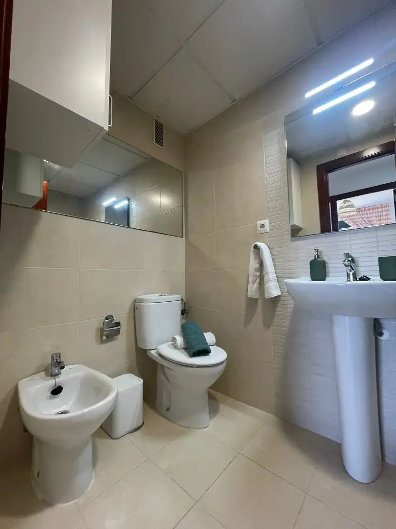 Bathroom of Flat for sale in Jerez de la Frontera  with Air Conditioner, Parquet flooring and Terrace