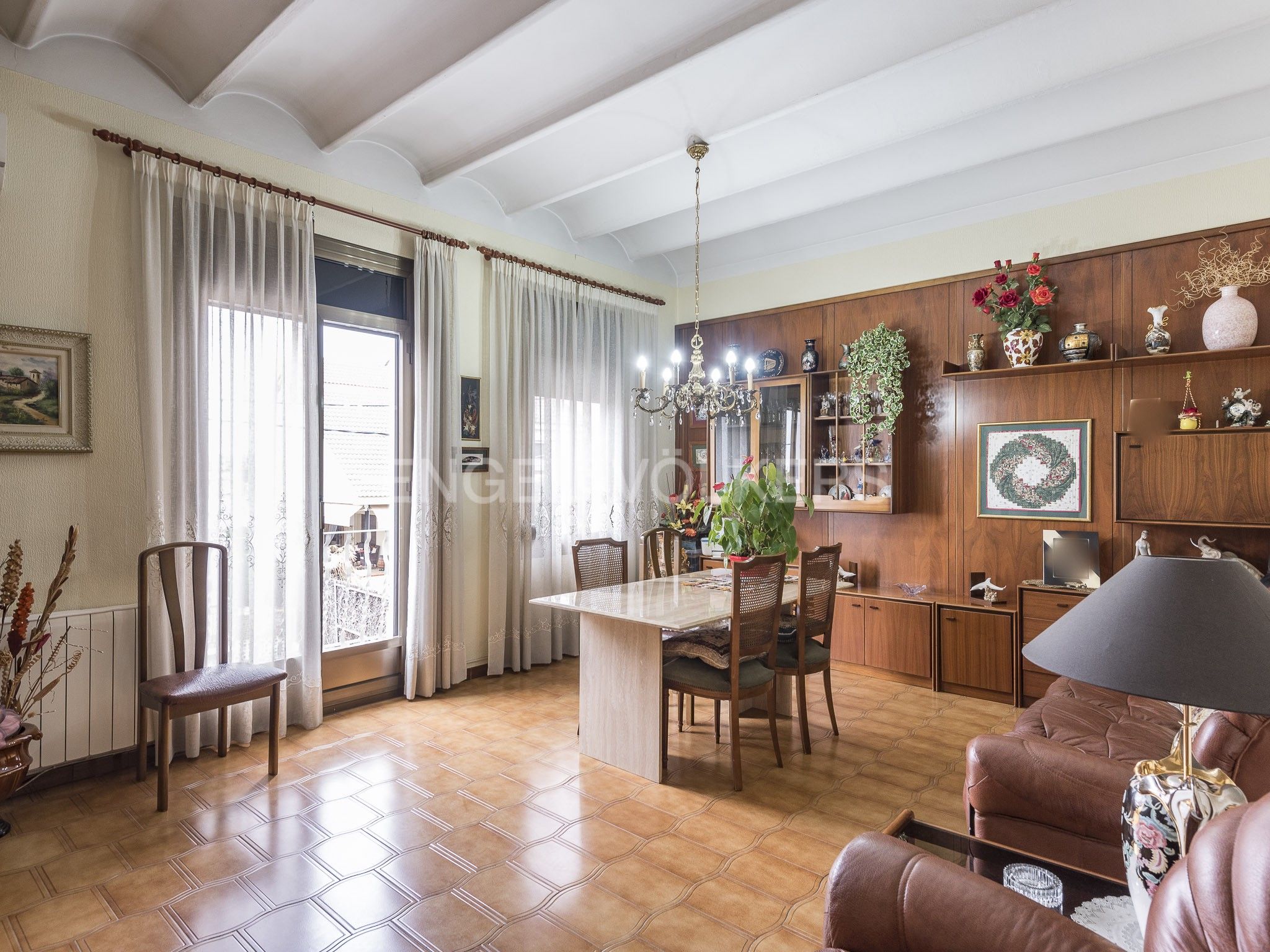 Sala d'estar de Apartament en venda en Sant Just Desvern amb Calefacció i Balcó