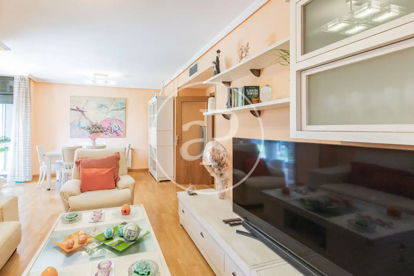 Sala de estar de Piso en venta en Madrid con Aire acondicionado, Calefacción y Jardín privado