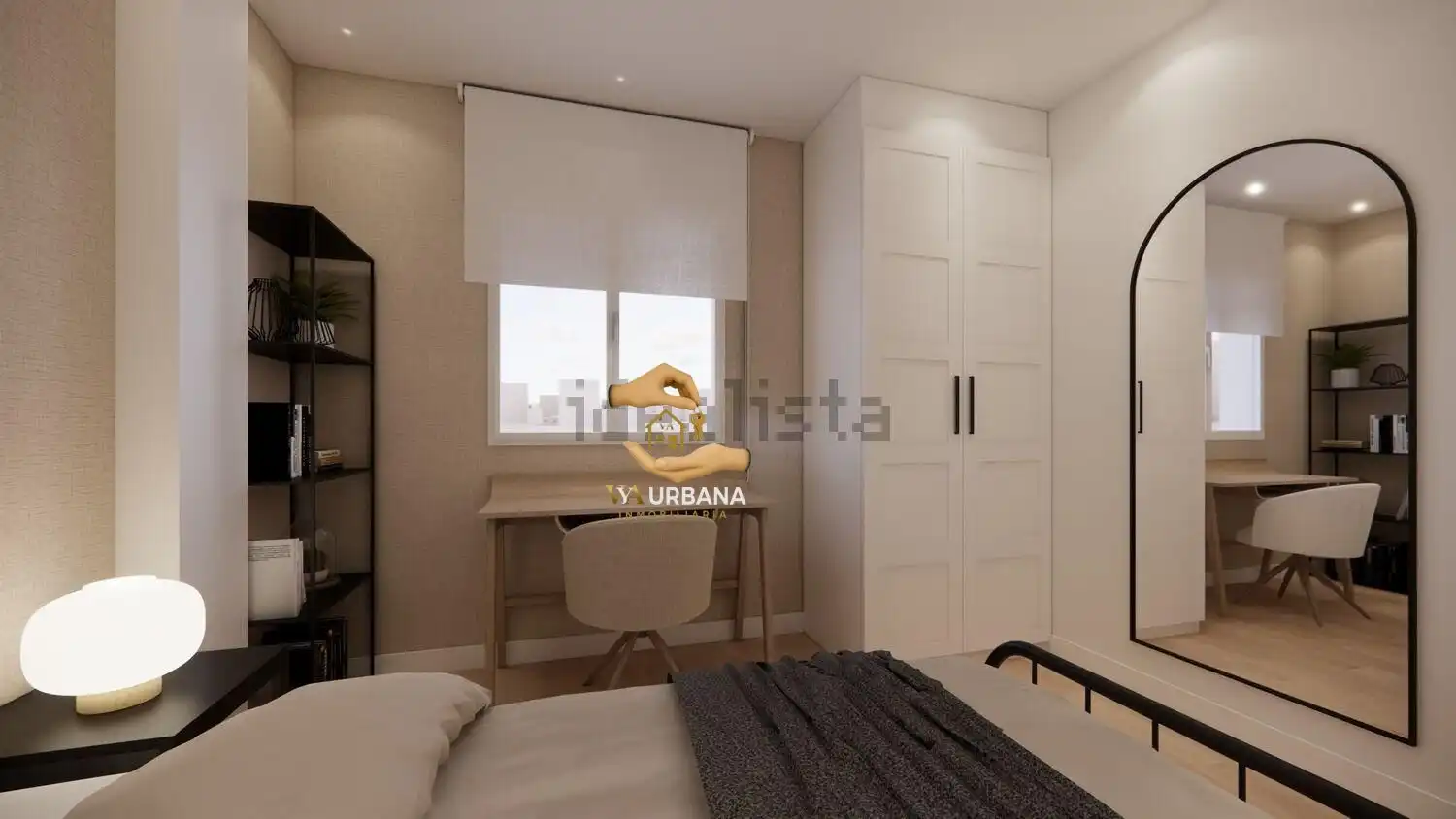 Bedroom of Flat for sale in Salamanca  with Heating, Furnished and Balcony