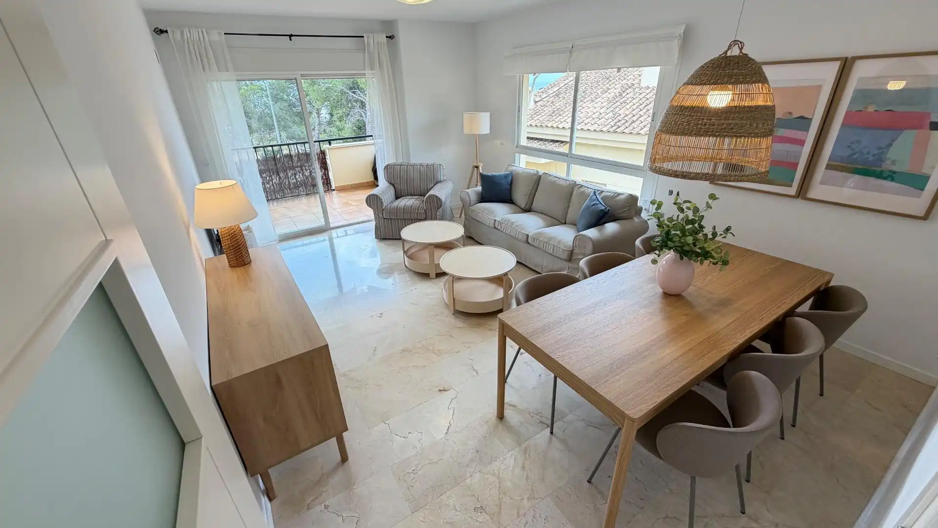 Living room of Flat for sale in Altea