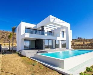 Exterior view of House or chalet for sale in Málaga Capital  with Air Conditioner, Heating and Private garden