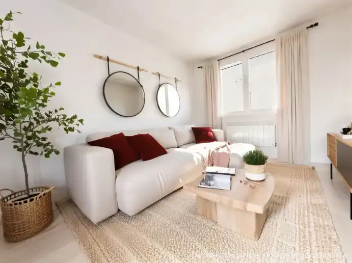 Living room of Flat for sale in Gijón   with Oven