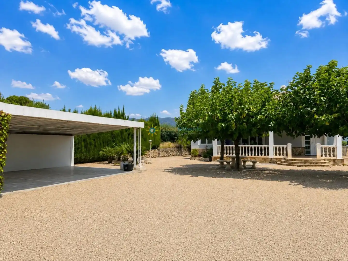 Exterior view of Houses for sale in Ontinyent  with Air Conditioner, Private garden and Terrace