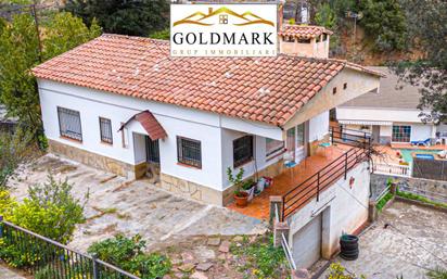 Exterior view of House or chalet for sale in Corbera de Llobregat  with Air Conditioner, Private garden and Terrace