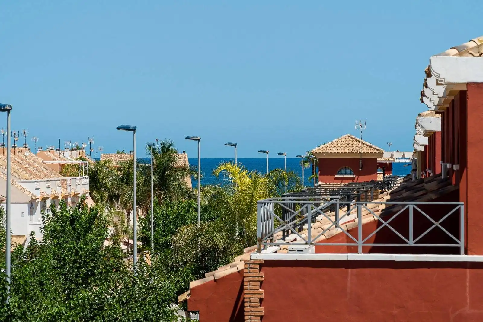 Exterior view of Detached homes for rent in Pilar de la Horadada  with Air Conditioner, Heating and Private garden