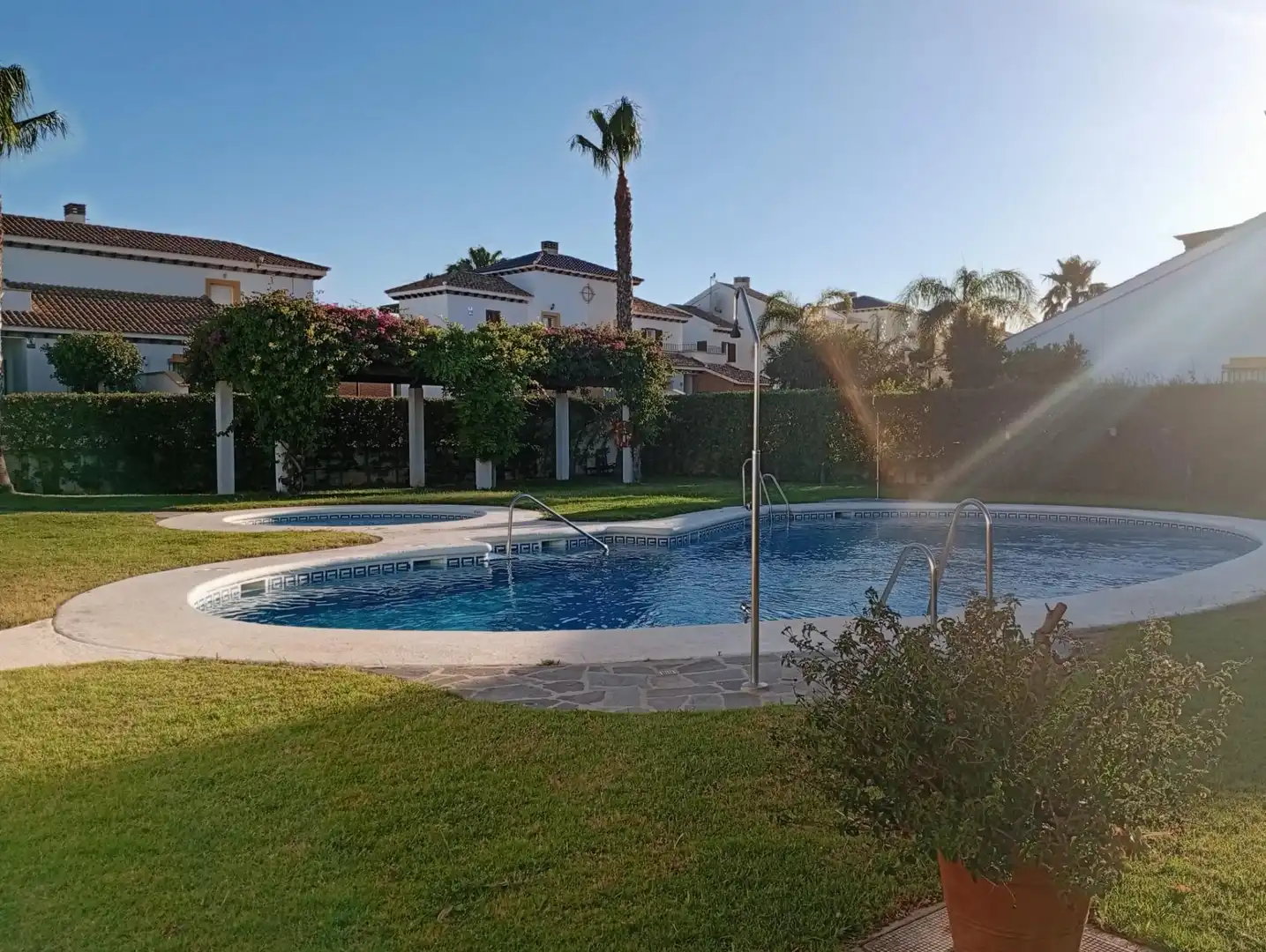 Swimming pool of Detached homes for sale in Vera  with Air Conditioner, Private garden and Terrace