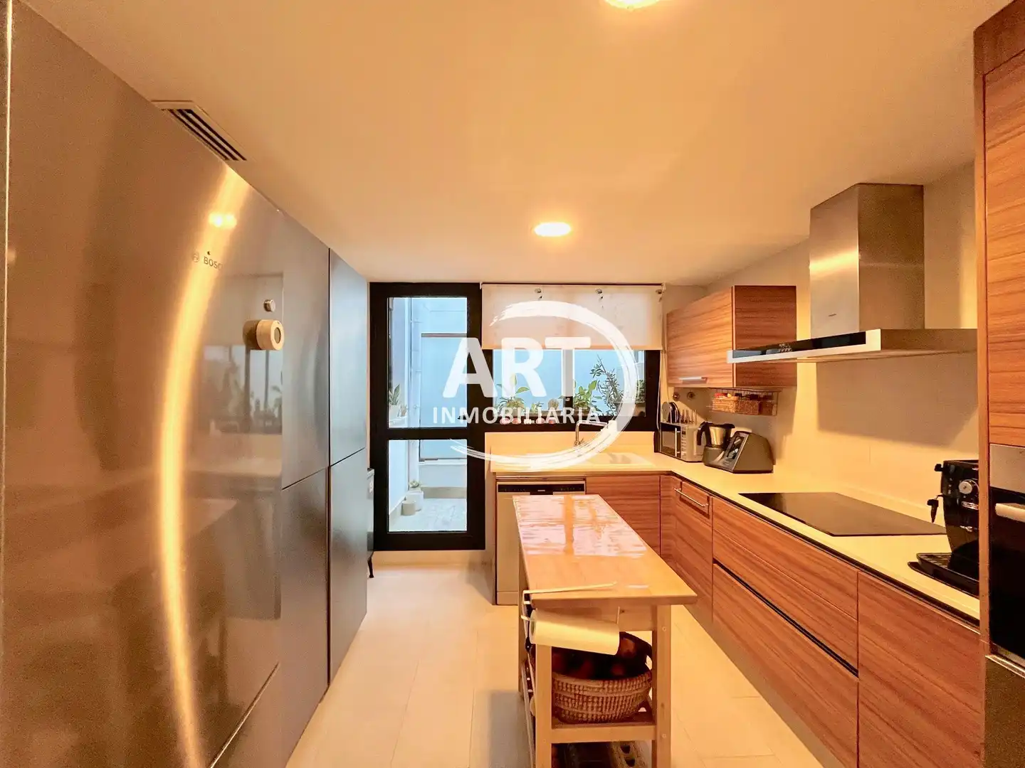 Cocina de Dúplex en venta en Rocafort con Aire acondicionado