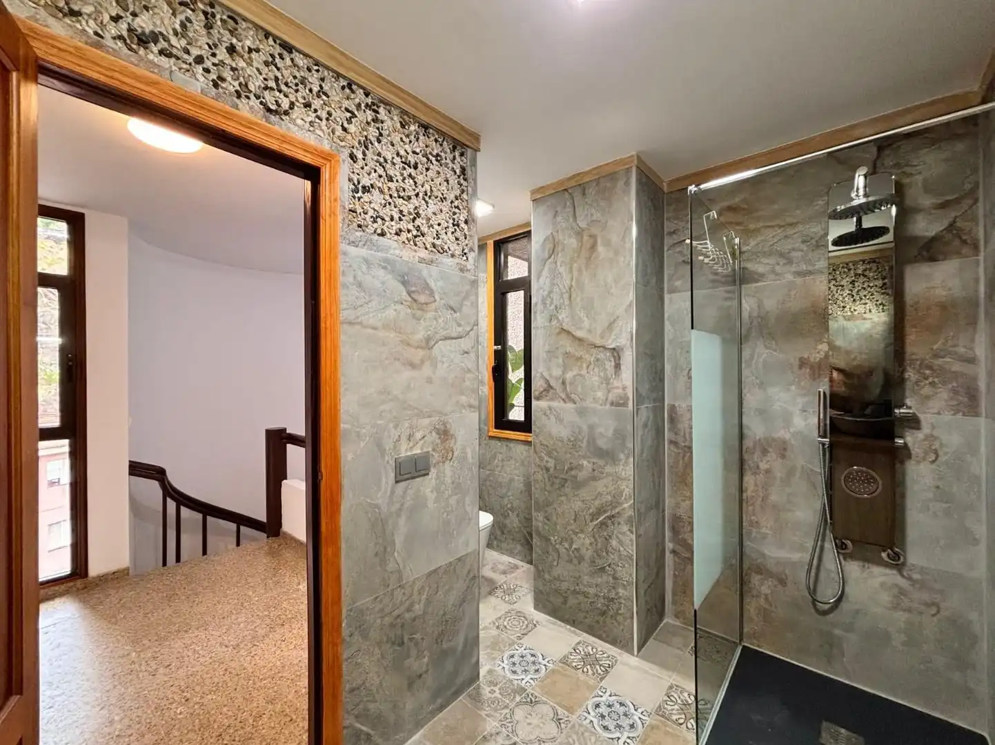 Bany de Dúplex de lloguer en Santa Cruz de la Palma amb Moblat