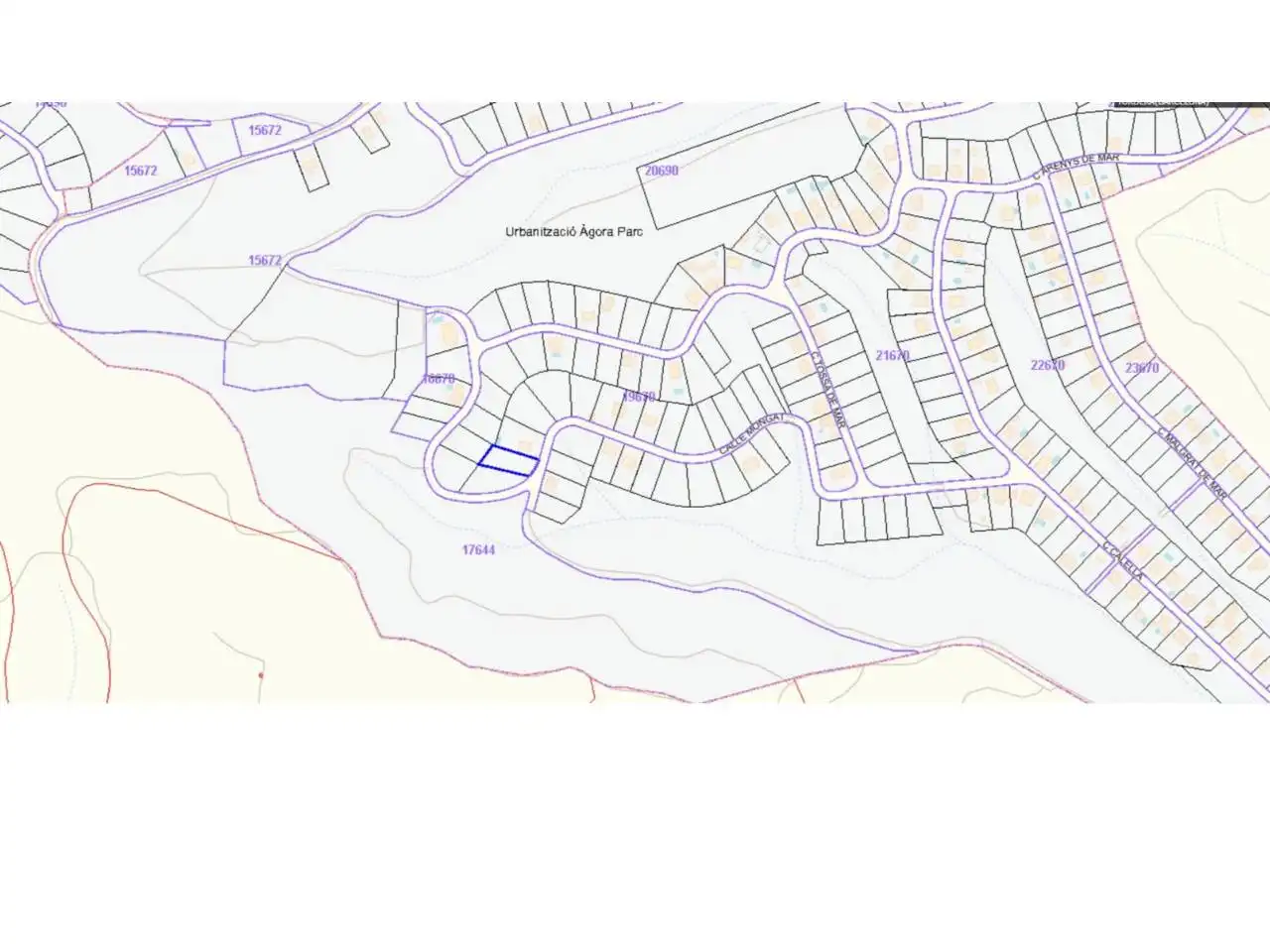Rural land for sale in Calle mongat agora park