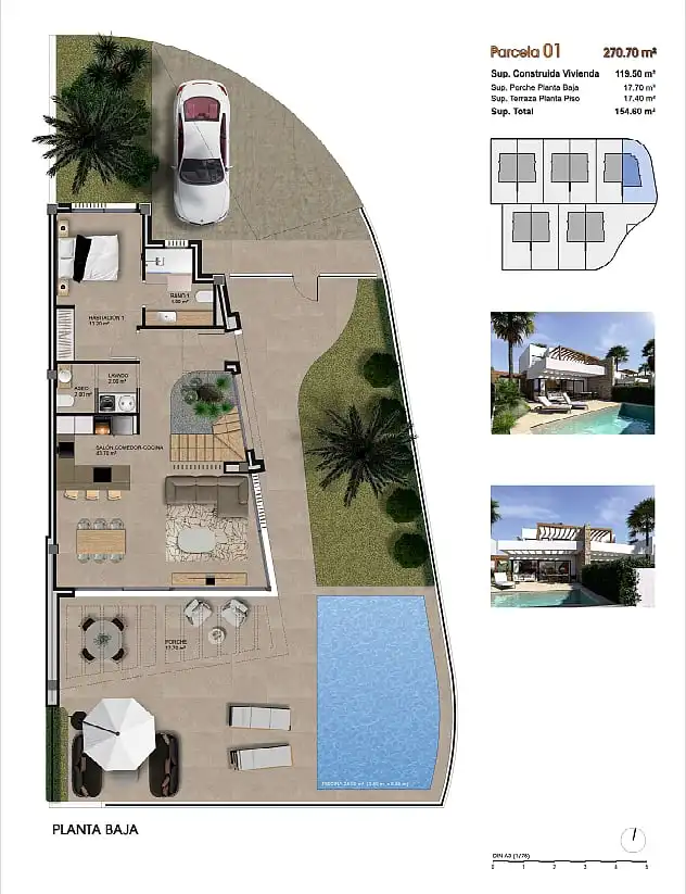 Casa amb piscina en venda a Monforte del Cid, imagen 17