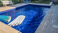 Swimming pool of House or chalet for sale in Santa Susanna  with Air Conditioner, Terrace and Swimming Pool