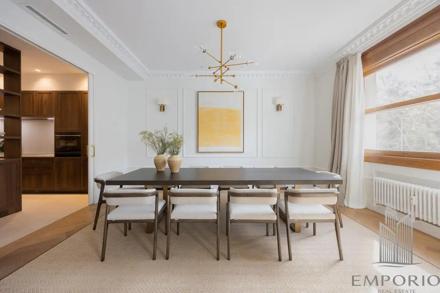 Esszimmer von Wohnung zum Verkauf in Madrid mit Klimaanlage, Heizung und Terrasse