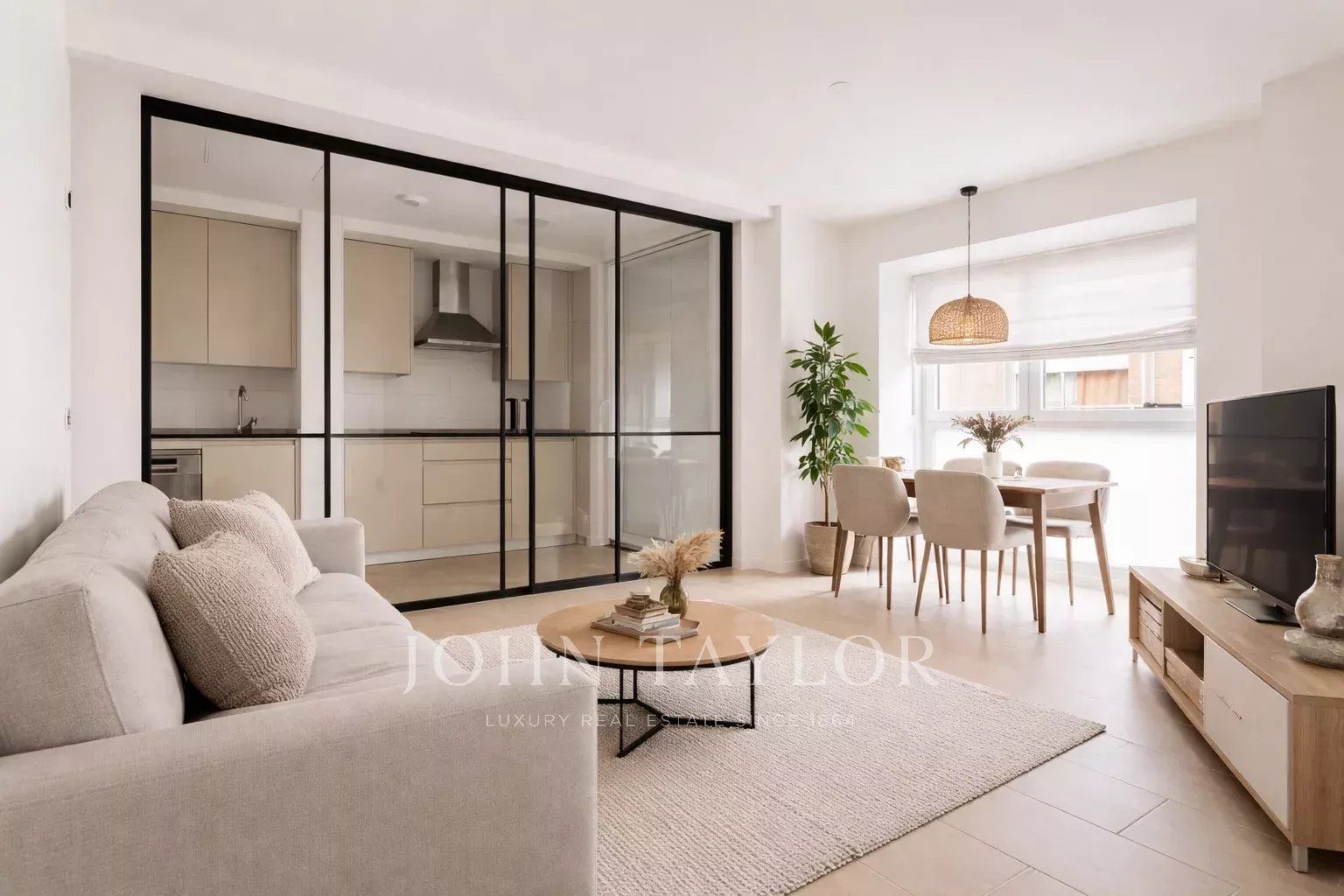 Sala de estar de Piso en venta en  Madrid Capital con Aire acondicionado, Calefacción y Trastero