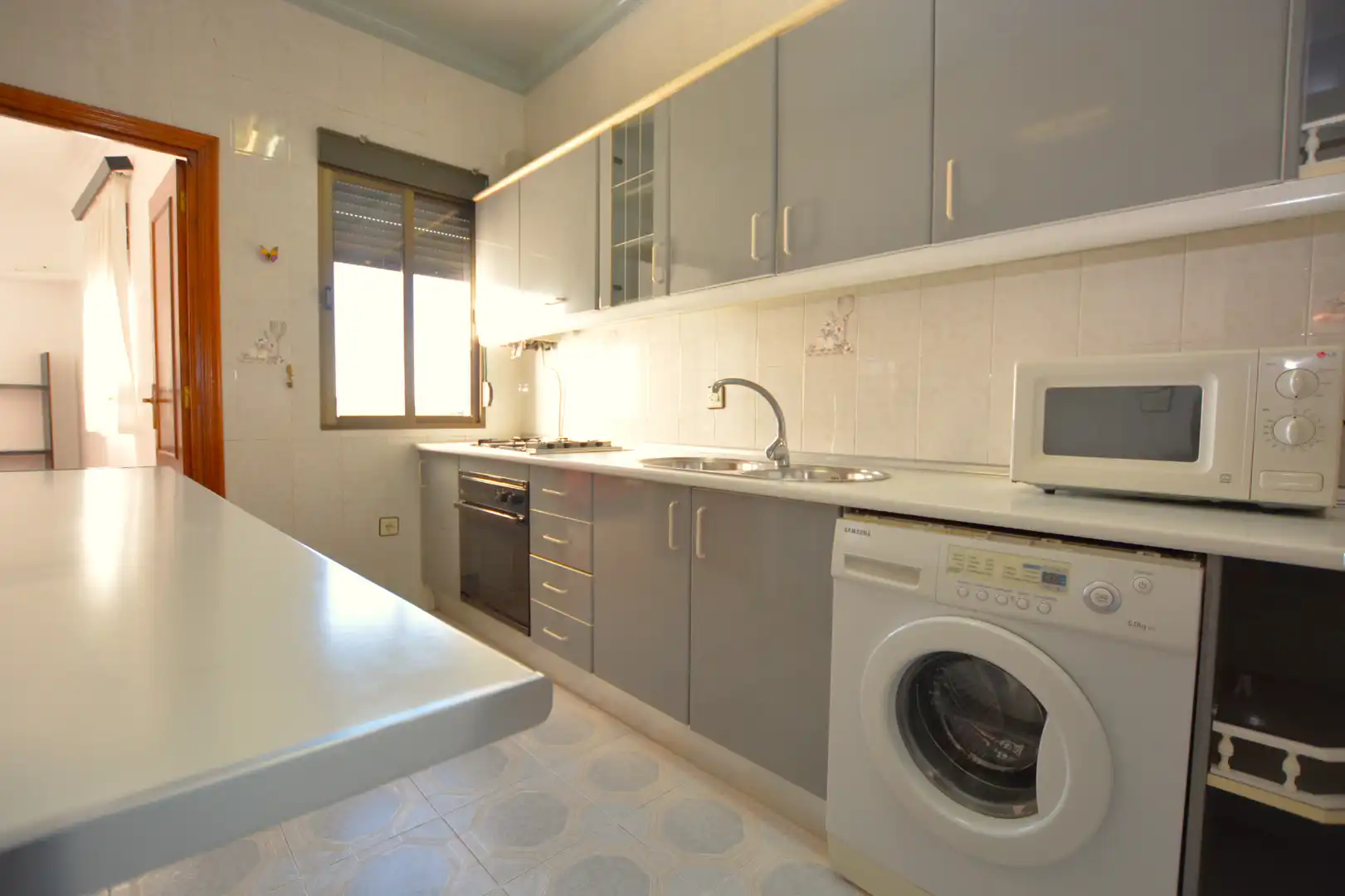 Cocina de Casa adosada en venta en Santa Olalla del Cala con Aire acondicionado, Terraza y Balcón