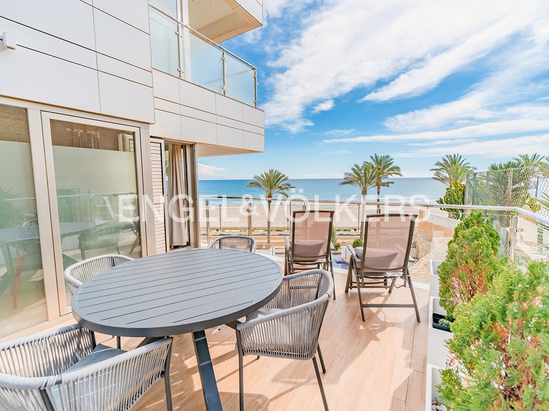 Terrace of Flat for sale in El Campello  with Air Conditioner, Heating and Terrace