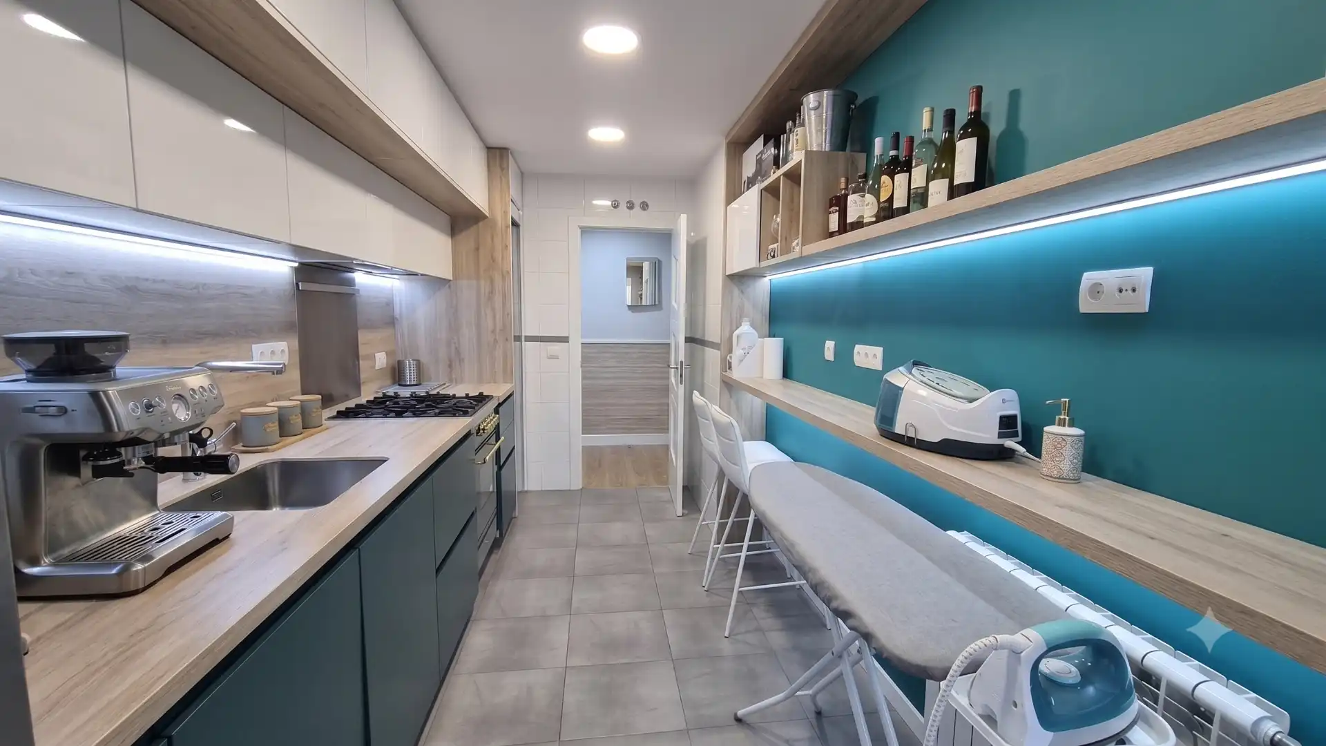 Cocina de Piso en venta en Rivas-Vaciamadrid con Aire acondicionado, Calefacción y Jardín privado