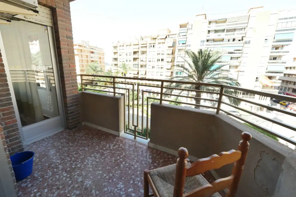 Terraza de Piso de alquiler en Sant Joan d'Alacant con Terraza