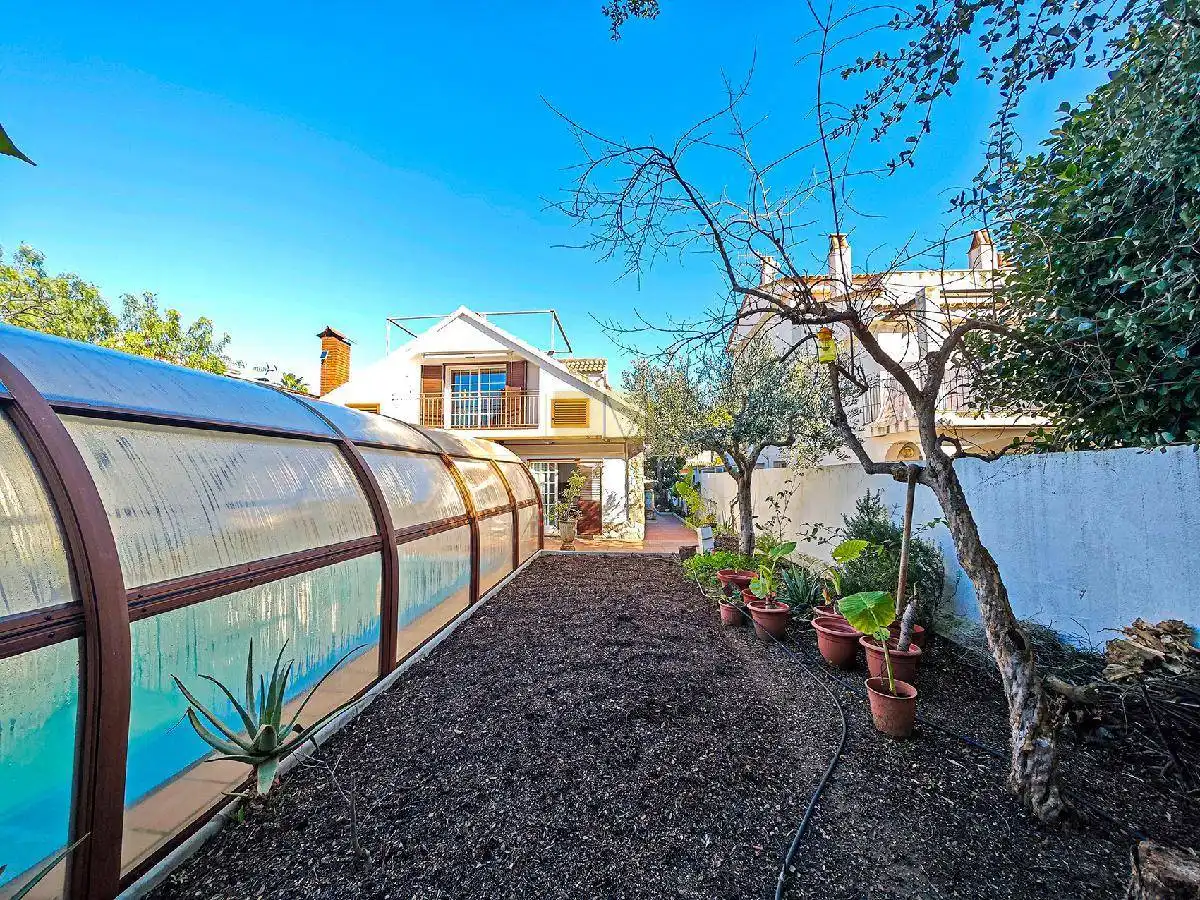 Garden of Houses for sale in Sant Pere de Ribes  with Air Conditioner, Heating and Private garden
