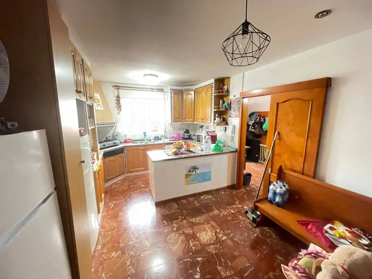 Cuina de Casa adosada en venda en Estepona amb Aire condicionat, Terrassa i Moblat