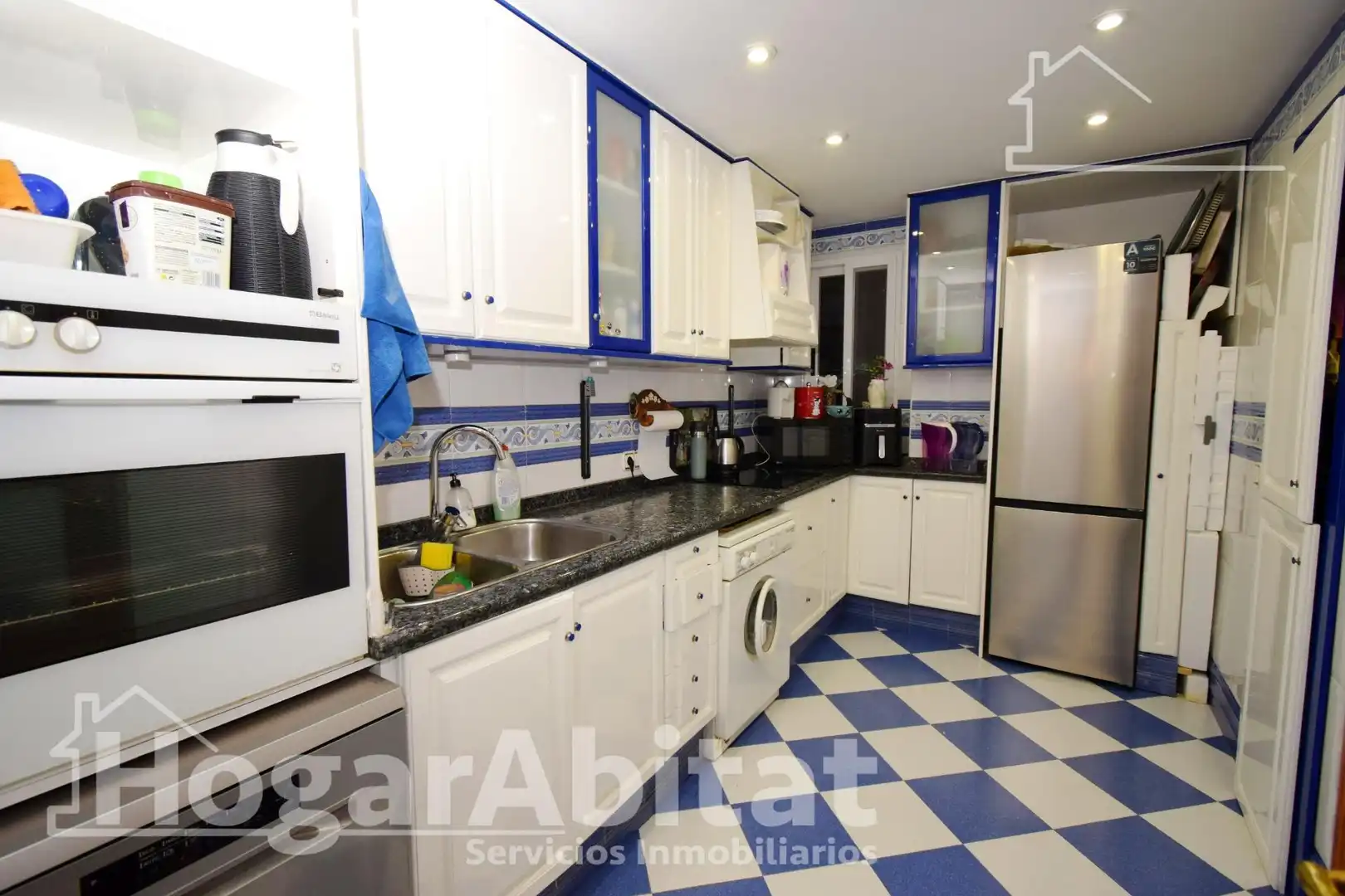 Kitchen of Flat for sale in Torrent  with Air Conditioner, Heating and Balcony