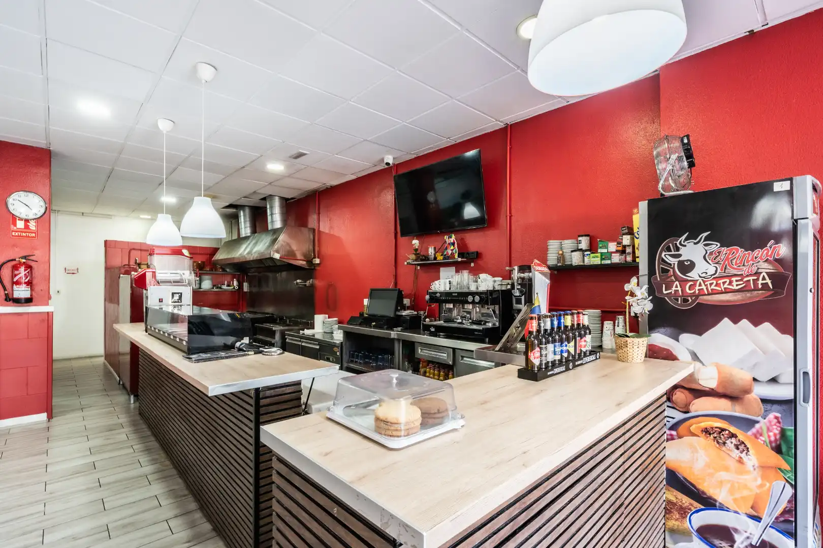 Cocina de Local en venta en San Cristóbal de la Laguna con Aire acondicionado, Terraza y Amueblado