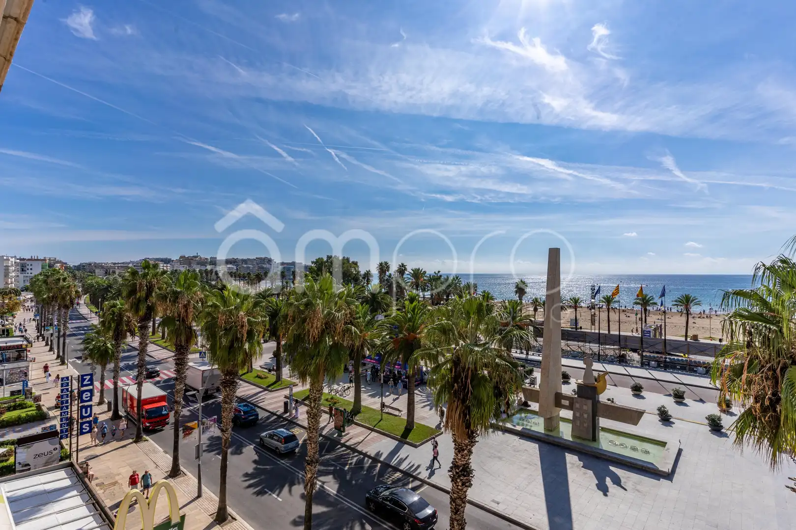 Terrasse von Wohnung zum Verkauf in Salou mit Klimaanlage, Heizung und Terrasse