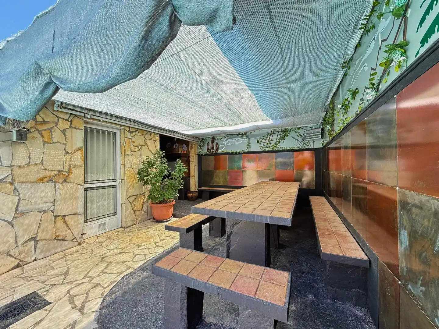 Terraza de Casa o chalet en venta en Rivas-Vaciamadrid con Aire acondicionado, Calefacción y Jardín privado