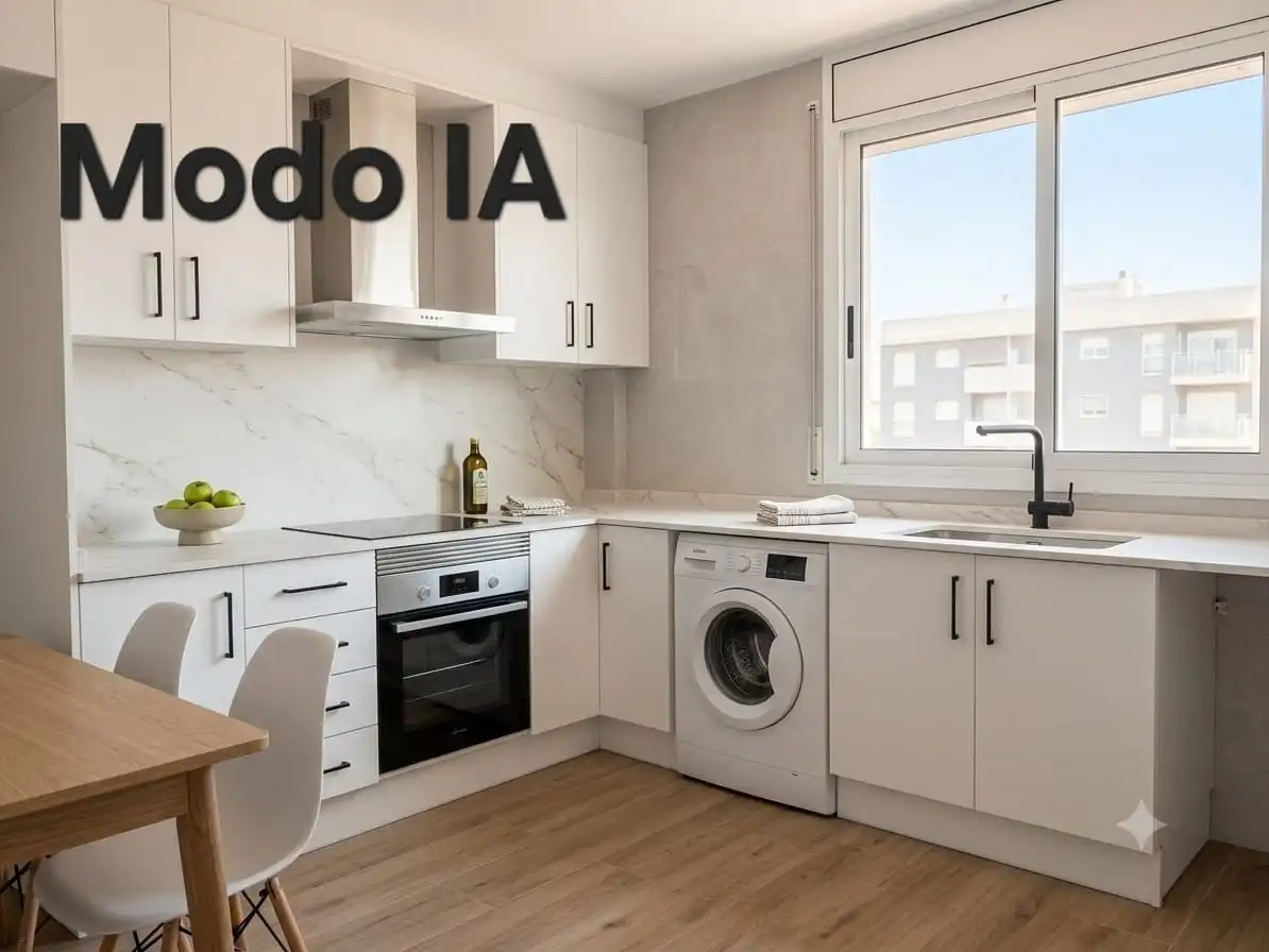 Cuina de Pis en venda en Terrassa amb Aire condicionat, Calefacció i Terrassa
