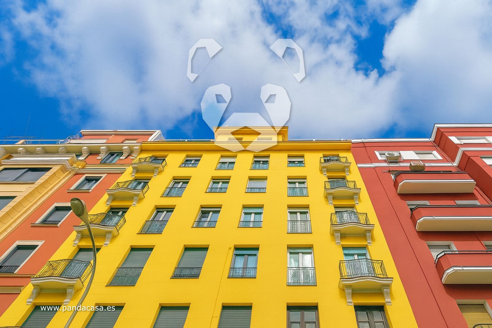 Exterior view of Flat for rent in  Madrid Capital  with Heating, Furnished and Oven