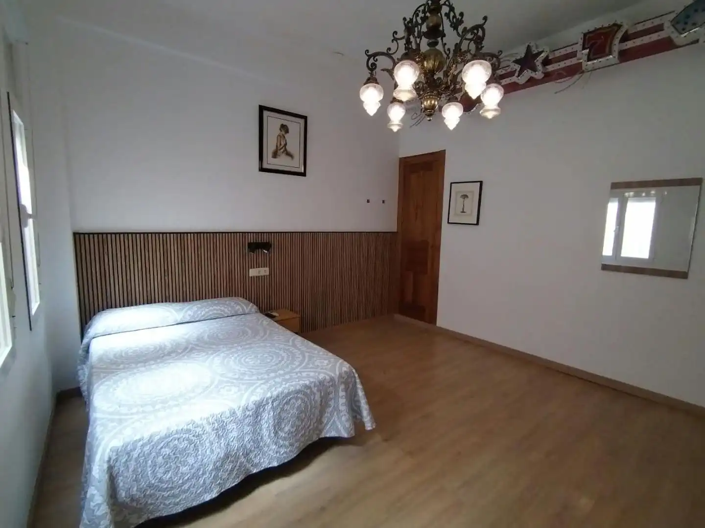 Bedroom of Flat for rent in Madrid  with Air Conditioner, Heating and Furnished