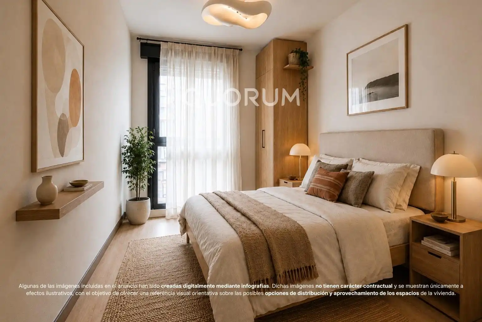 Schlafzimmer von Wohnung zum Verkauf in Basauri 