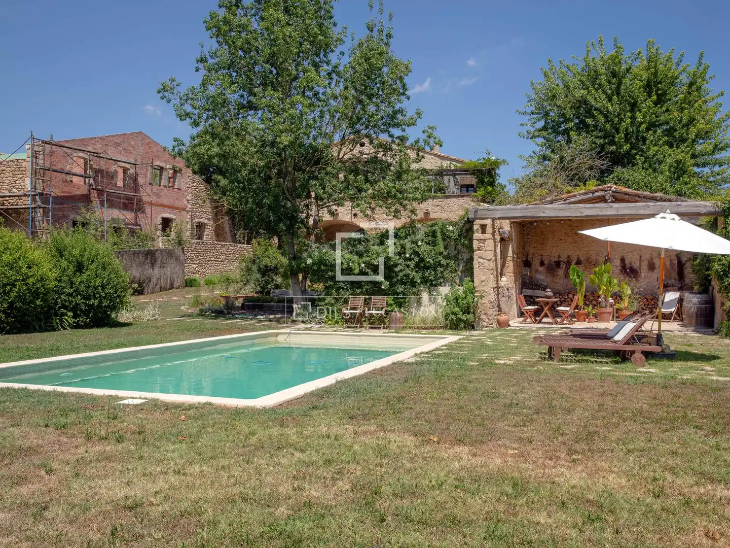 Piscina de Finca rústica en venda en Vilademuls amb Calefacció, Jardí privat i Terrassa