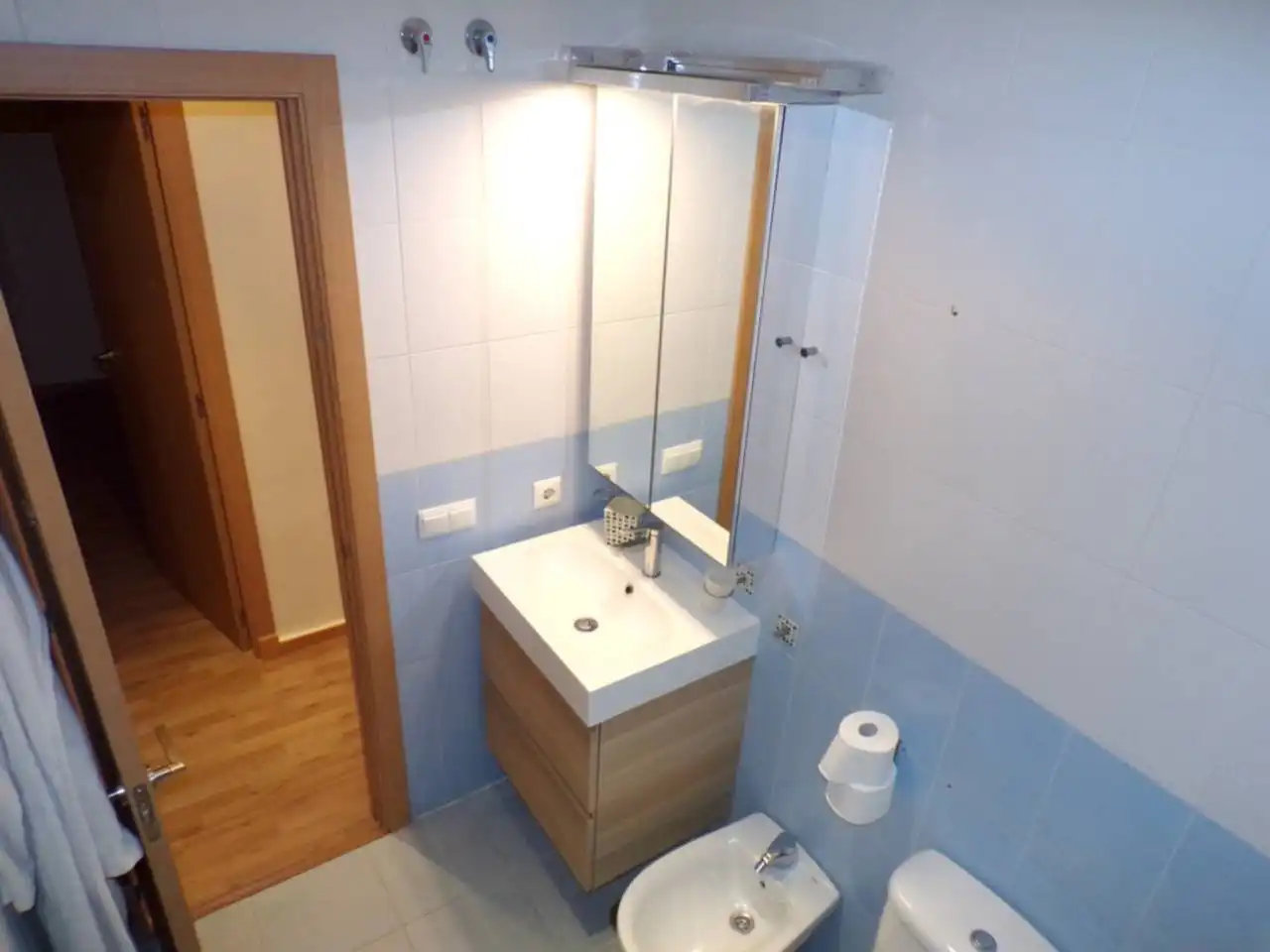 Baño de Piso de alquiler en Jerez de la Frontera con Aire acondicionado, Terraza y Amueblado