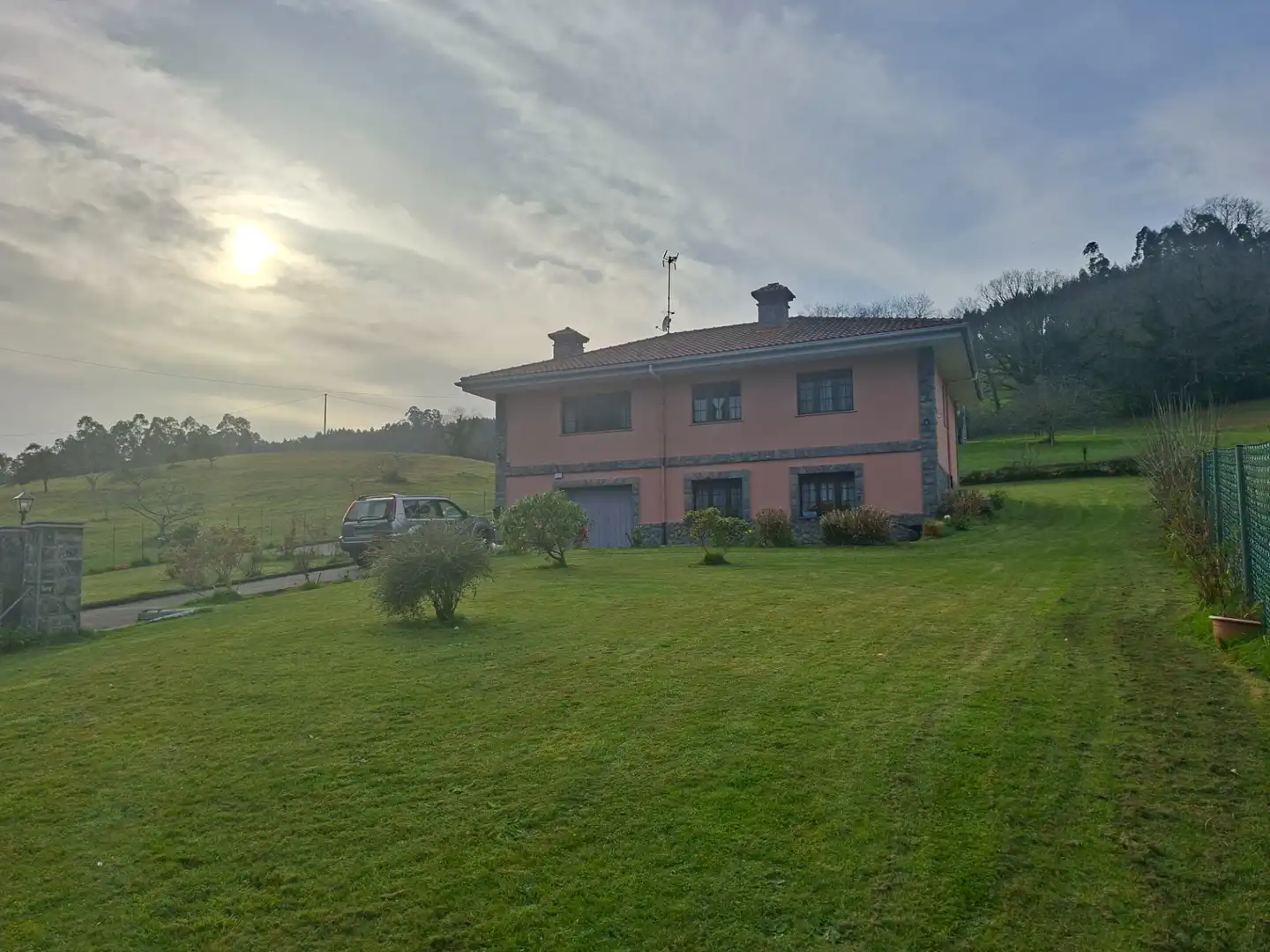Exterior view of Houses for sale in Soto del Barco  with Heating, Private garden and Parquet flooring