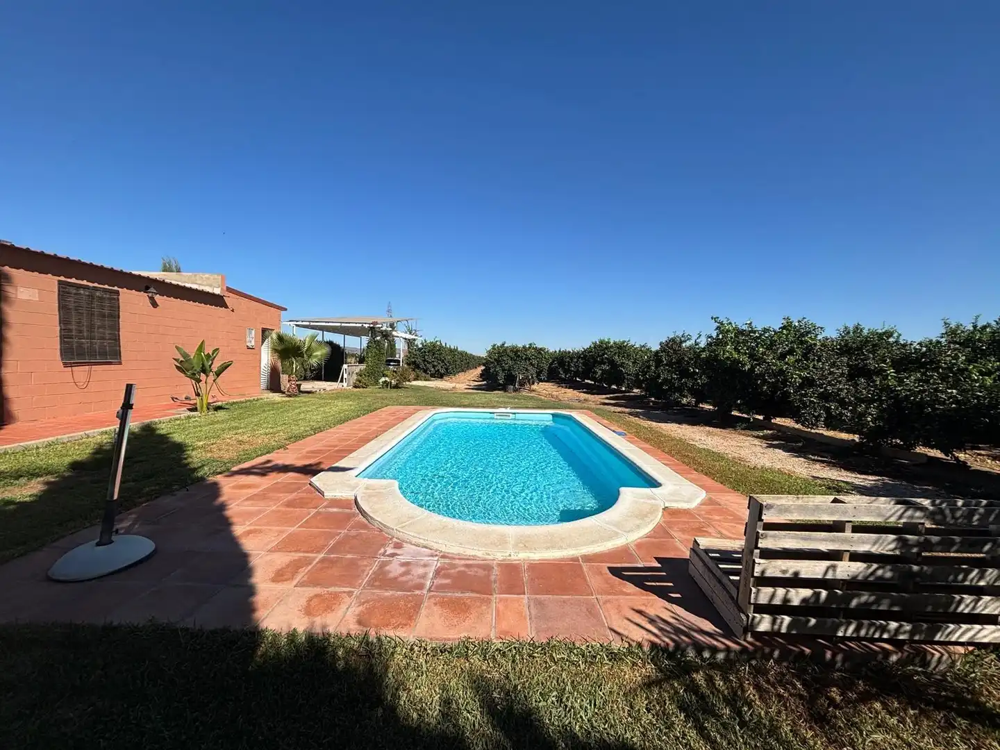 Casa rústica amb piscina en venda a Cantillana, imagen 2