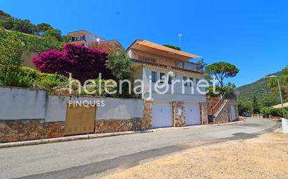 Vista exterior de Casa o xalet en venda en Santa Cristina d'Aro amb Calefacció, Jardí privat i Terrassa