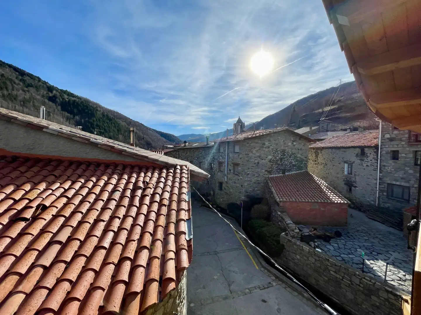 Vista exterior de Finca rústica en venta en Setcases con Calefacción, Parquet y Trastero