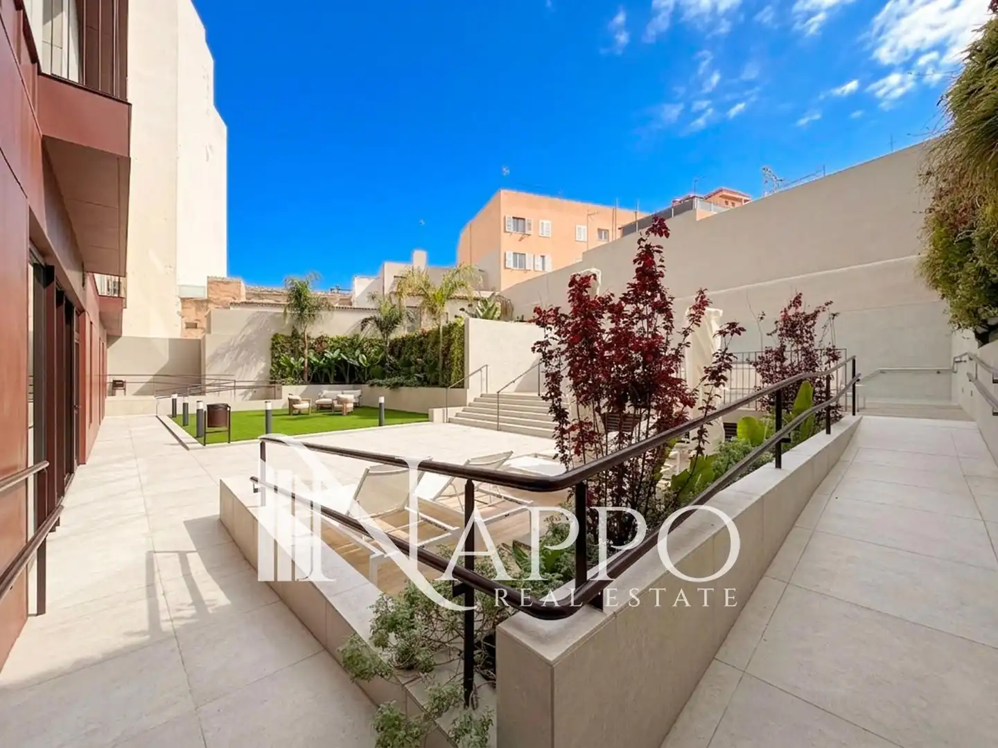 Terrace of Flat for rent in  Palma de Mallorca  with Air Conditioner, Terrace and Swimming Pool