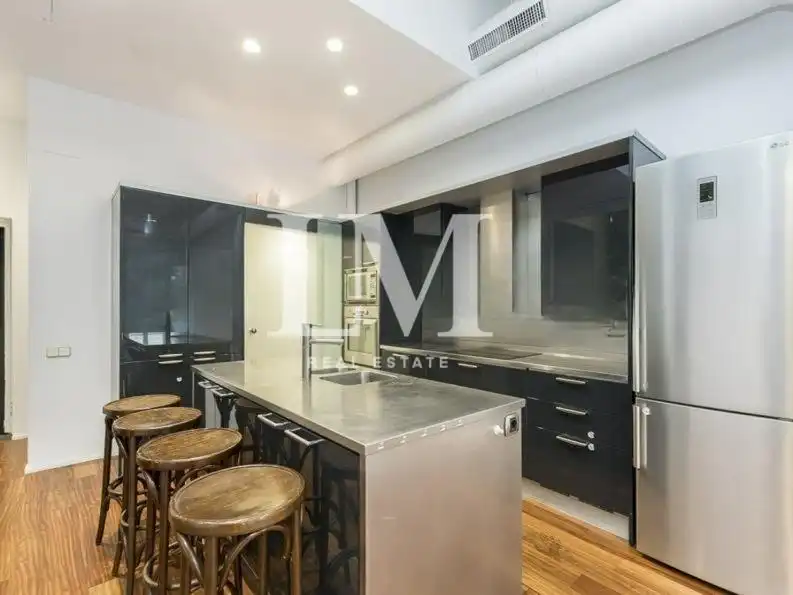 Küche von Maisonette zur Miete in Barcelona mit Klimaanlage und Heizung