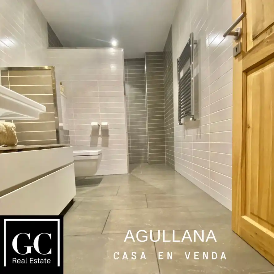 Bany de Casa adosada en venda en Agullana amb Calefacció i Terrassa