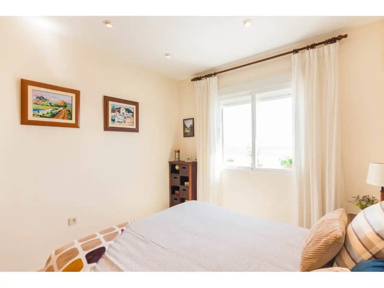 Bedroom of Flat for sale in Cartagena  with Air Conditioner, Terrace and Storage room