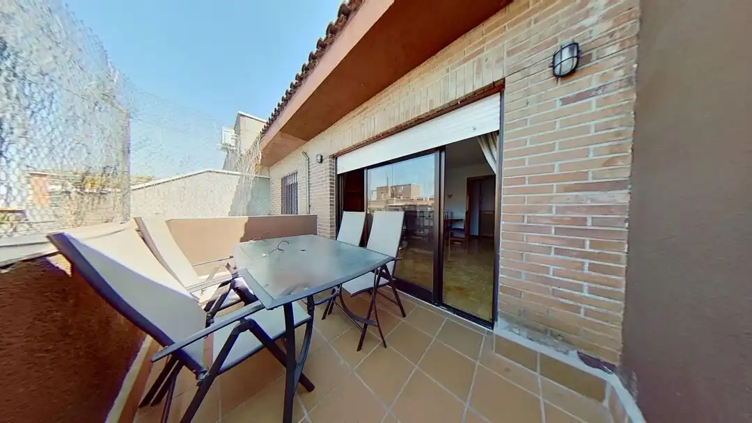 Terraza de Piso de alquiler en Madrid con Calefacción y Terraza