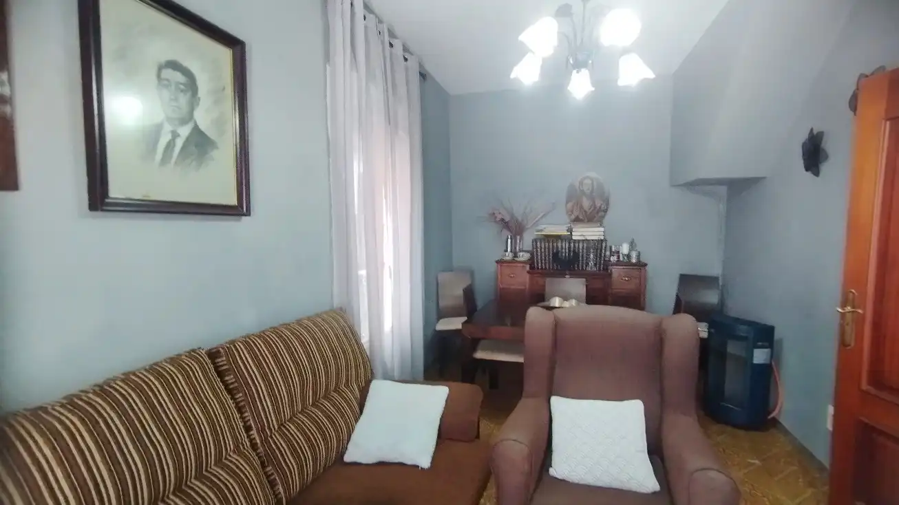 Sala de estar de Casa o chalet en venta en Ribeira con Amueblado