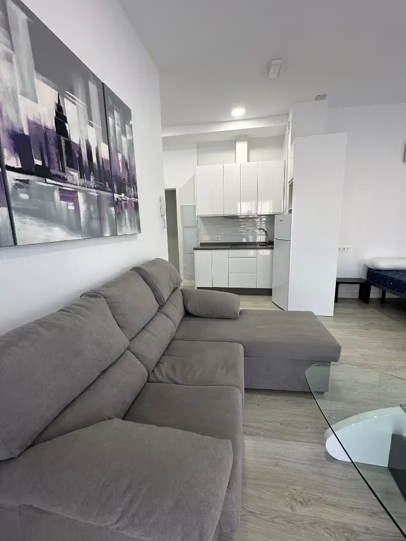 Sala de estar de Apartamento de alquiler en Badajoz con Calefacción, Amueblado y Lavadora